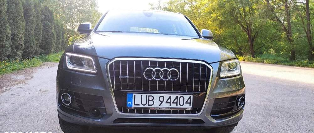 Audi Q5 cena 79500 przebieg: 168000, rok produkcji 2015 z Lublin małe 277